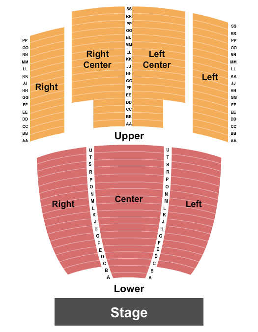John Hancock Hall Seating Chart