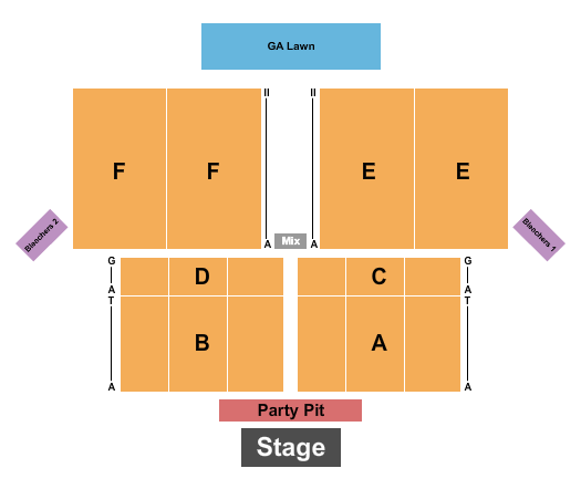 John Jimmie Rodeo Grounds Seating Chart