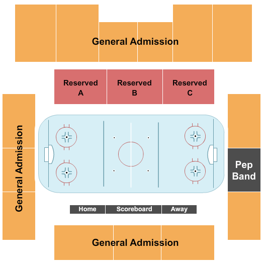 John Macinnes Student Ice Arena Hockey Seating Chart
