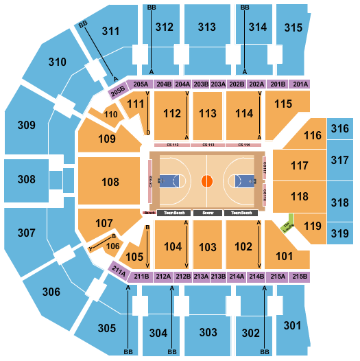 John Paul Jones Arena Basketball - Harlem Globetrotters Seating Chart
