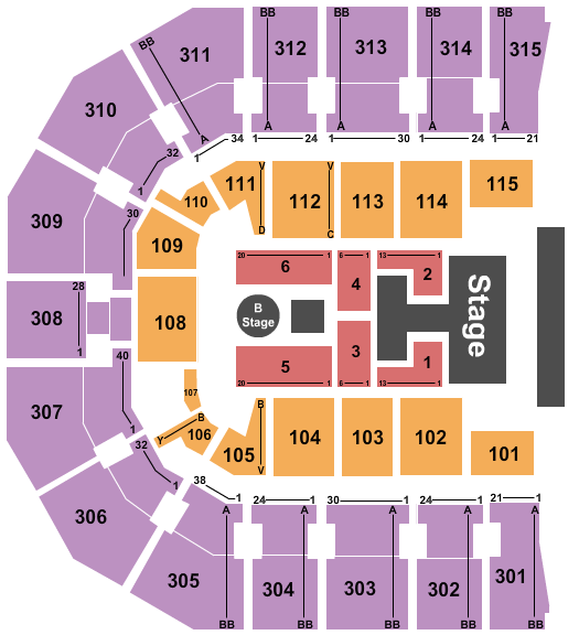 John Paul Jones Arena Seating Chart