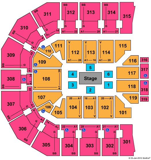 John Paul Jones Arena Jeff Foxworthy Seating Chart