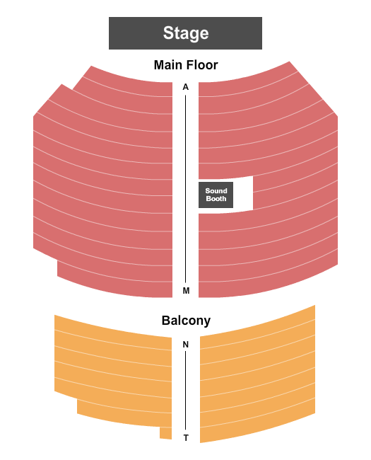 Johnson Hall Theater End Stage Seating Chart