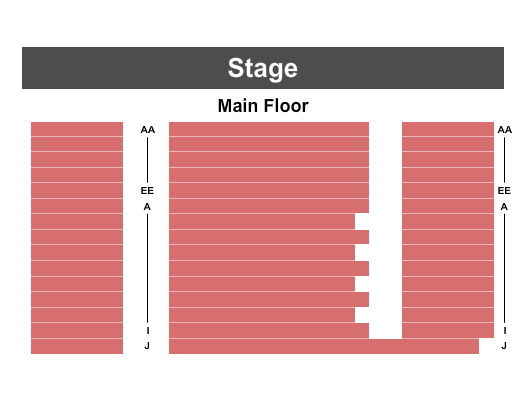 Joy & Lynch Christian Warehouse Theatre Seating Chart