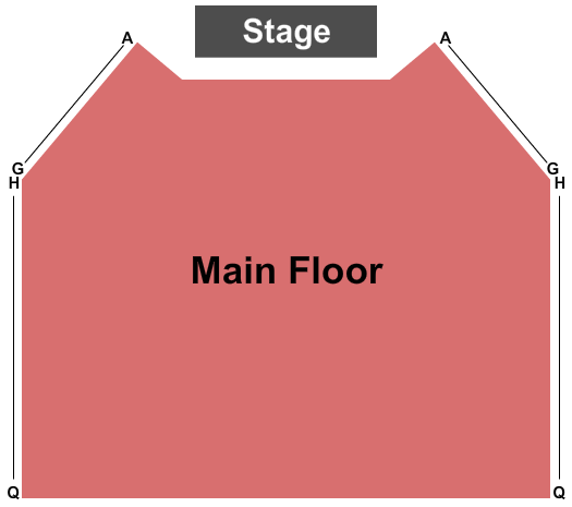 Judy Bayley Theatre End Stage Seating Chart