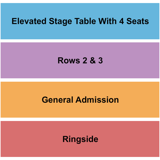 Juliana Restaurant Micro Wrestling Seating Chart