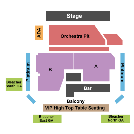 KEMBA Live! End Stage 3 Seating Chart