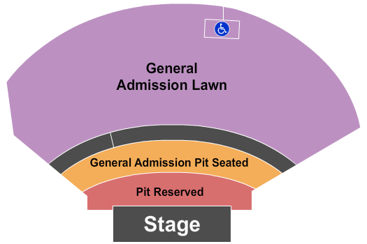 KEMBA Live! Endstage Reserved Pit Seating Chart