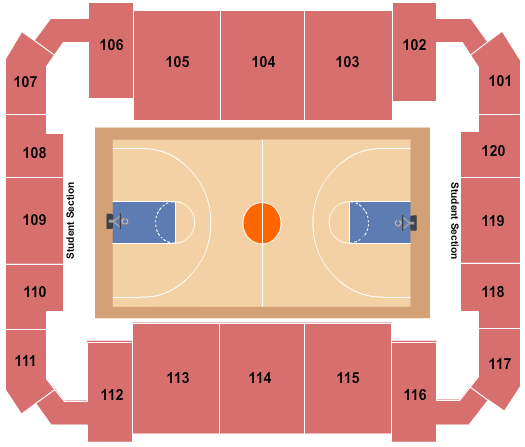 KSU Convocation Center Basketball Seating Chart