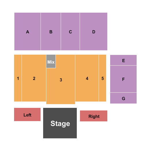 Kaiser Permanente Arena Endstage Seating Chart