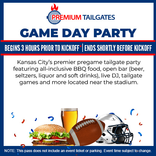 Premium Tailgate Lot - KC Premium Tailgate Seating Chart