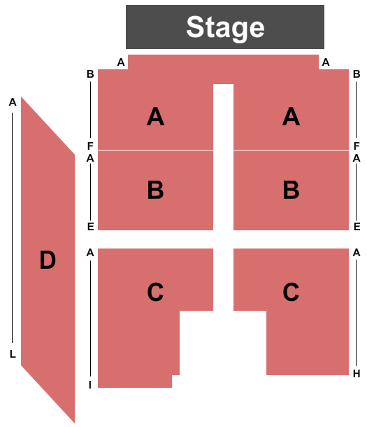 Kansas Crossing Casino & Hotel Endstage 3 Seating Chart