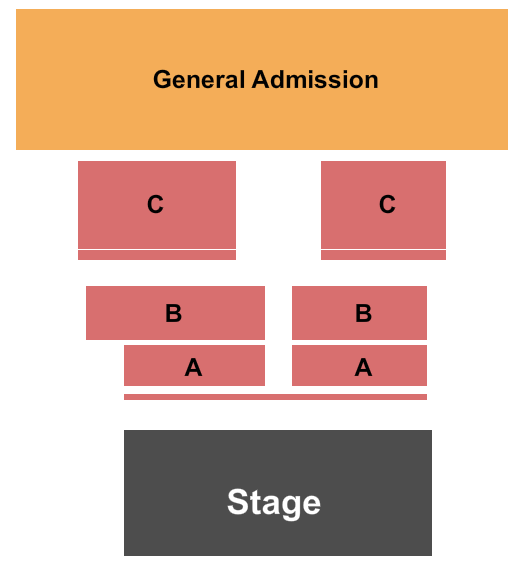 Kansas Crossing Casino & Hotel Endstage Seating Chart
