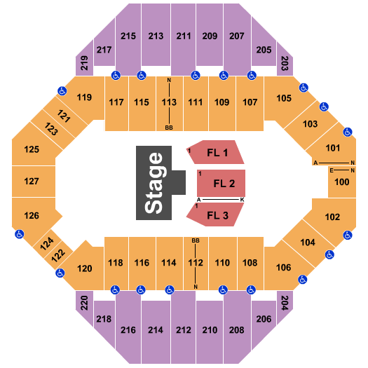Landon Arena At Stormont Vail Events Center Paw Patrol Live Seating Chart