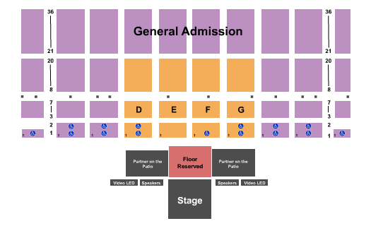 Kansas State Fair Endstage Reserved Pit Seating Chart