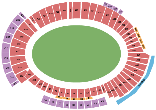 Kardinia Park Cricket Seating Chart