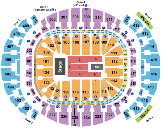Kaseya Center Endstage 2 Seating Chart