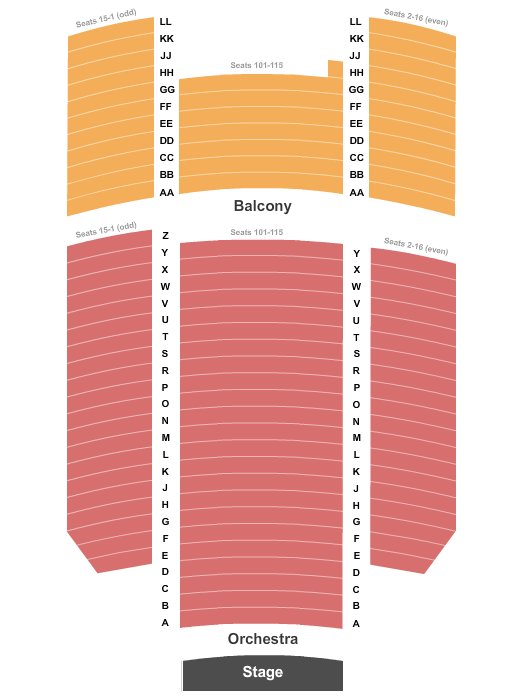 Kaufmann Concert Hall at 92nd Street Y Seating Chart