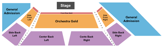 Kendall-Jackson Wine Estate & Gardens Endstage Seating Chart