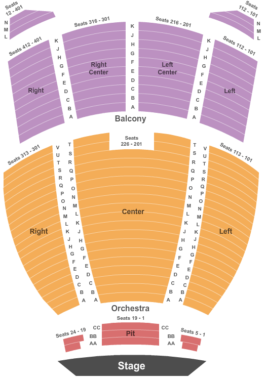 Brown Theater Seating Chart Louisville