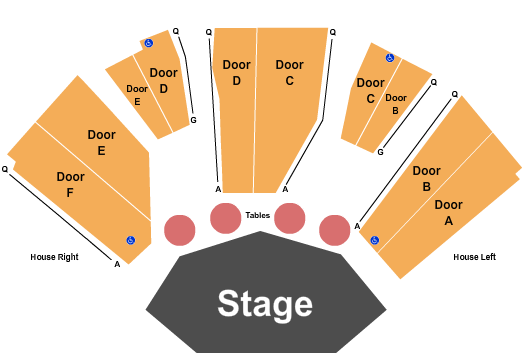 Bomhard Theatre at The Kentucky Center Endstage 2 Seating Chart