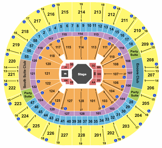 Climate Pledge Arena Jay Z Seating Chart