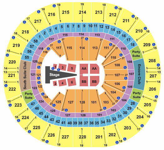 Climate Pledge Arena Sam Smith Seating Chart