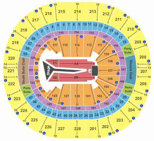 Climate Pledge Arena The Weeknd Seating Chart