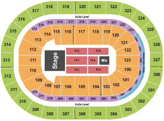 Keybank Arena Buffalo Seating Chart