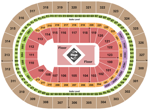 KeyBank Center Drake 2024 Seating Chart