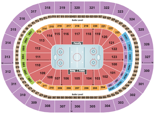 Sabres Seating Chart Hsbc Arena