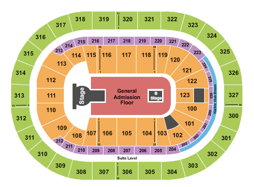 KeyBank Center Travis Scott Seating Chart