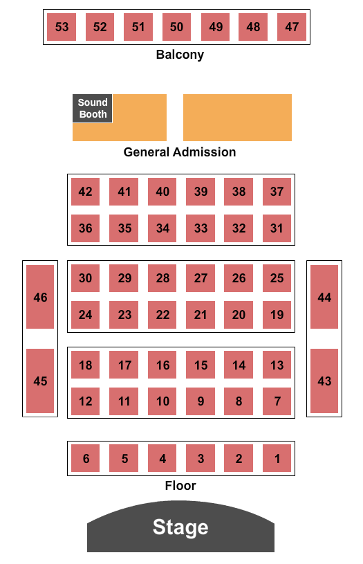 Our House - The Music of Crosby, Stills, Nash & Young Key West Theater Seating Chart