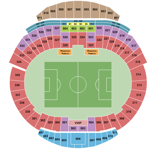 Khalifa International Stadium Soccer Seating Chart