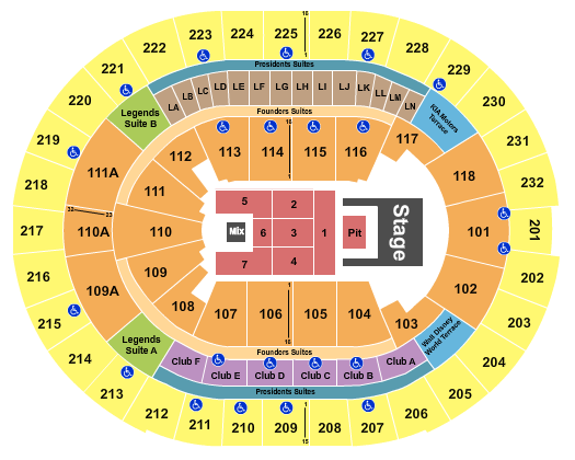 Kia Center Doja Cat Seating Chart