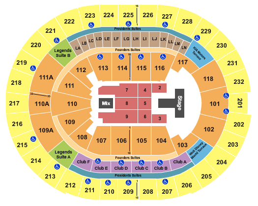 Kia Center Maverick City Music Seating Chart