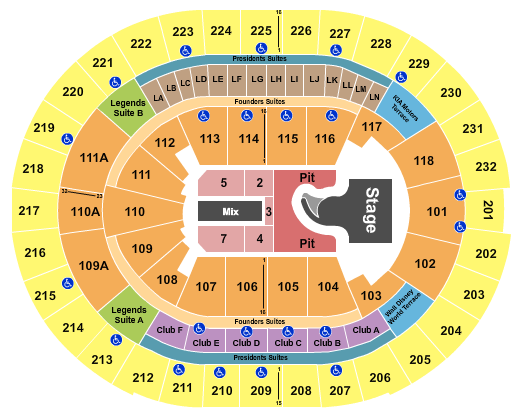 Kia Center Megan Moroney Seating Chart