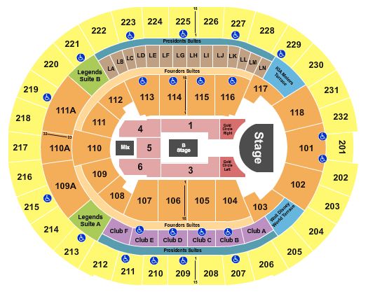 Kia Center Rosalia Seating Chart
