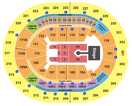 Kia Center Sabrina Carpenter Seating Chart