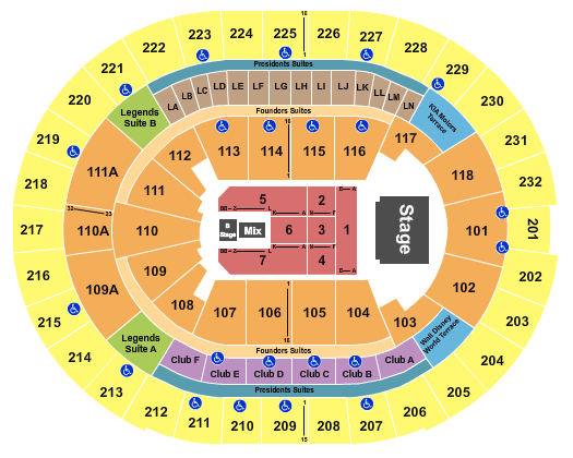 Kia Center Silvestre Dangond & Juancho De la Espriella Seating Chart