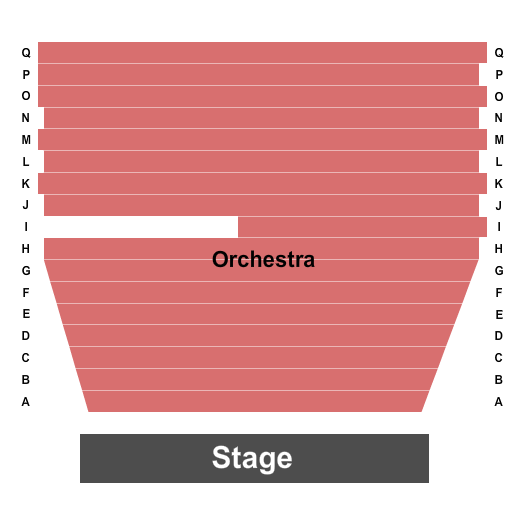 Killeen Arts & Activities Center Seating Chart