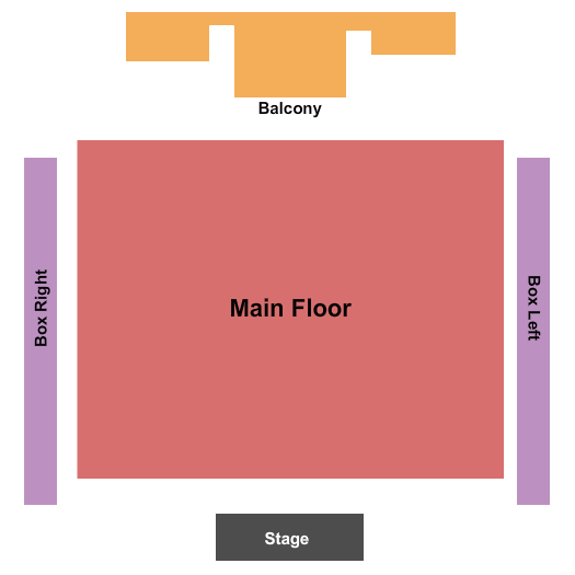 seating chart for Kimberly-Clark Theatre At Fox Cities Performing Arts Center - End Stage - eventticketscenter.com