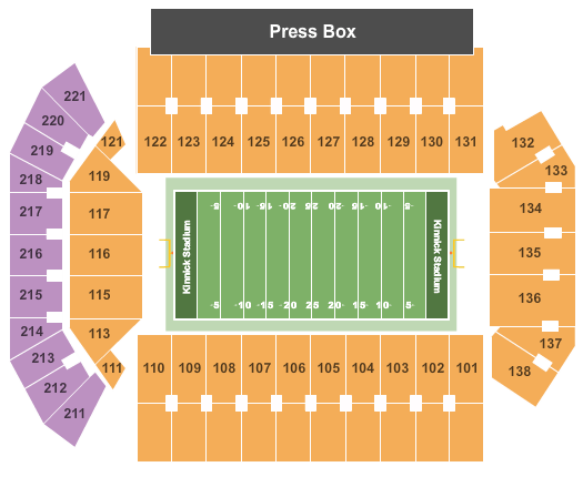 Kinnick Stadium Map