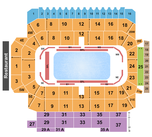 Kitchener Memorial Auditorium Disney On Ice Seating Chart