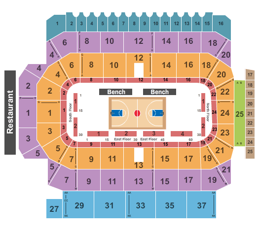 Kitchener Memorial Auditorium Harlem Globetrotters Seating Chart