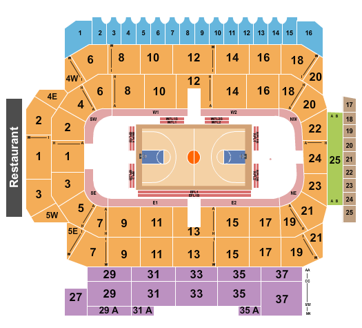 Kitchener Memorial Auditorium Harlem Globetrotters Seating Chart