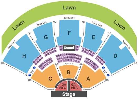 Ruoff Music Center Brad Paisley Seating Chart