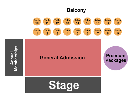 The Knitting Factory Boise Seating Chart
