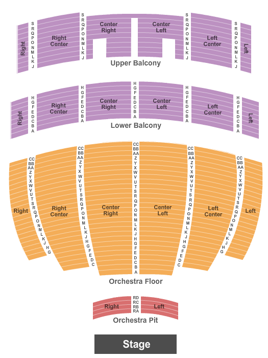 Civic Auditorium Seating Chart