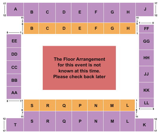 Knoxville Civic Coliseum Seating Chart - Knoxville